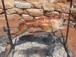 Cook whole lamb